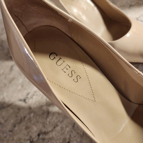 Guess Nude Heels Women's Size 10 - Picture 3 of 12